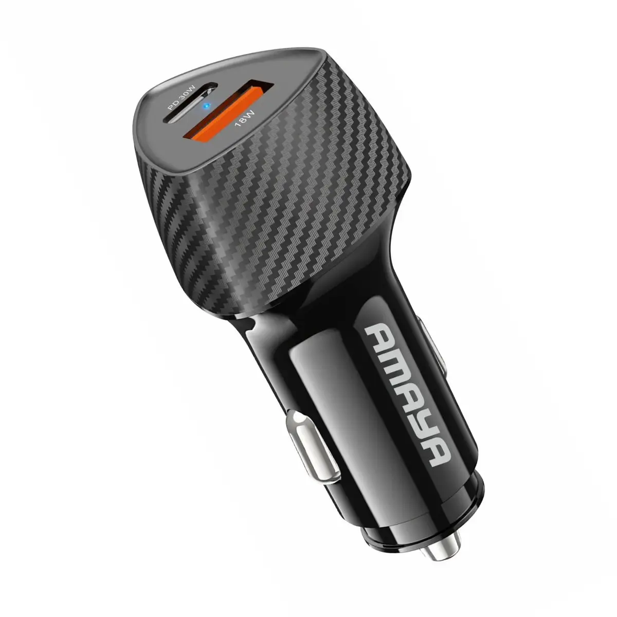 Amaya ACC-07 Car Charger With Type-C Cable - image 1 of 1