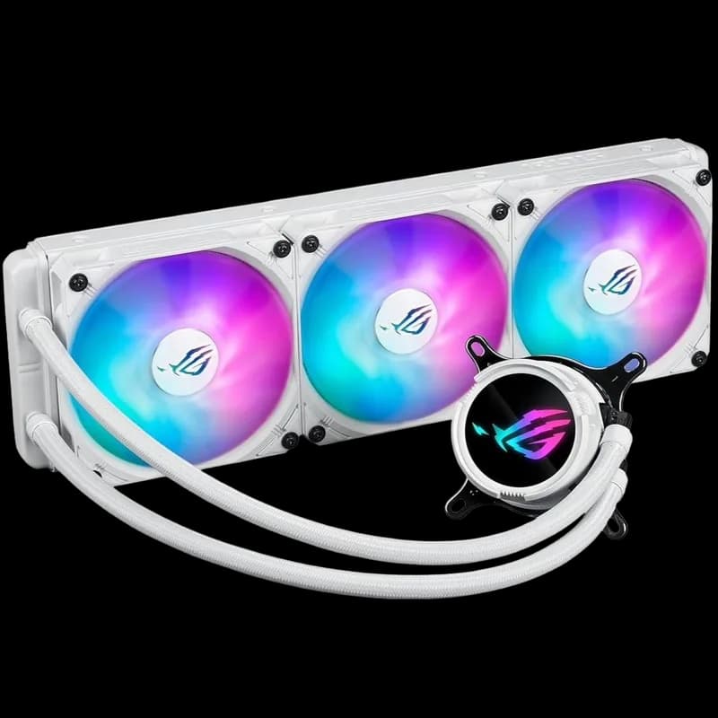 ASUS ROG STRIX LC III 360 ARGB LCD AIO Cooler - White - image 1 of 1
