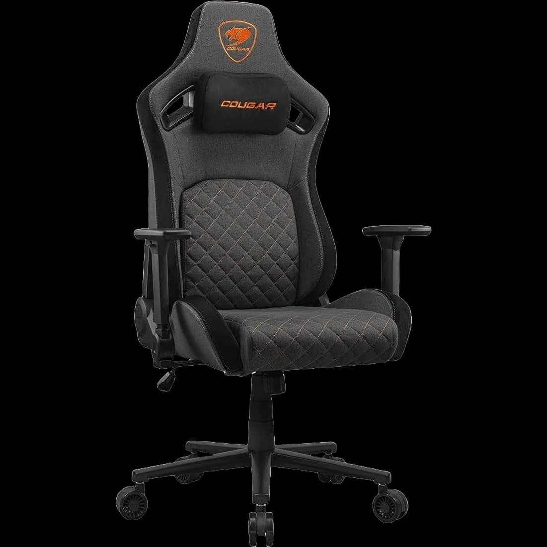 Cougar Defensor Ergonomic Gaming Chair - Grey/Orange - image 1 of 1