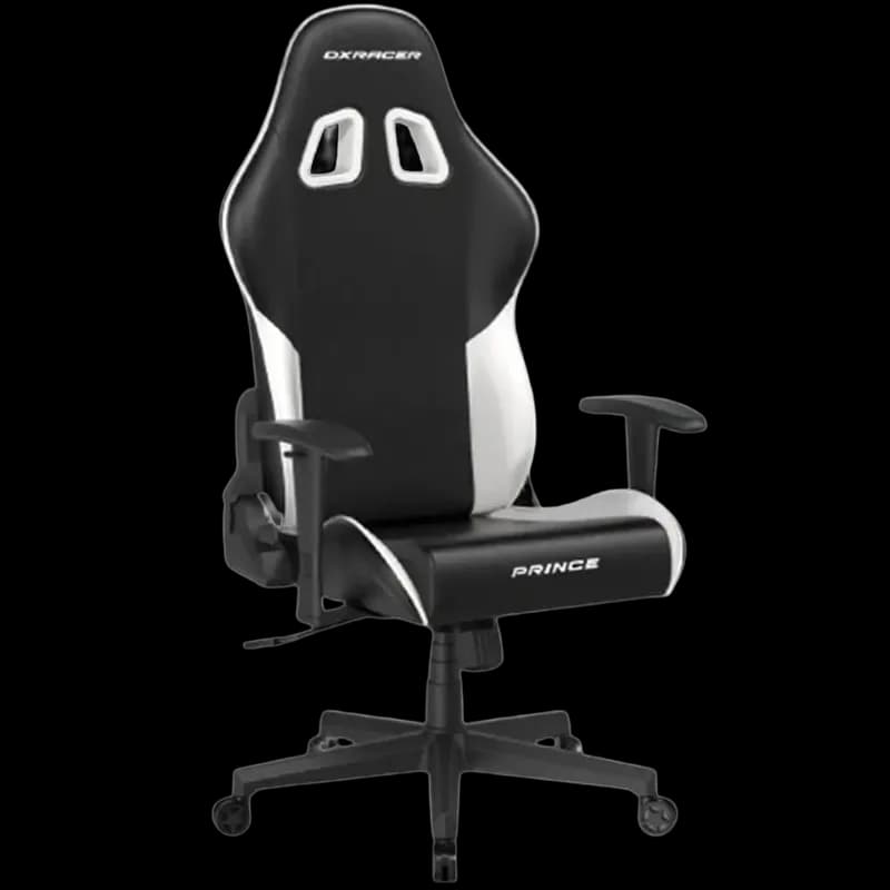 DXRacer Prince Series Gaming Chair - Black/White - image 1 of 1