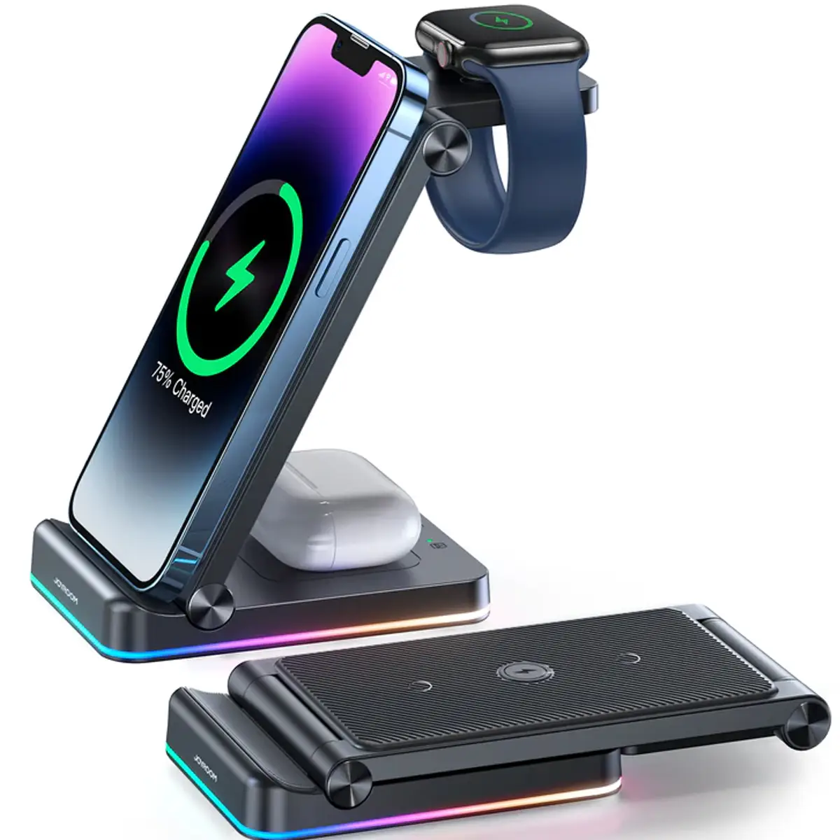 Joyroom JR-WQN01 3 in 1 Wireless Charger - image 1 of 1