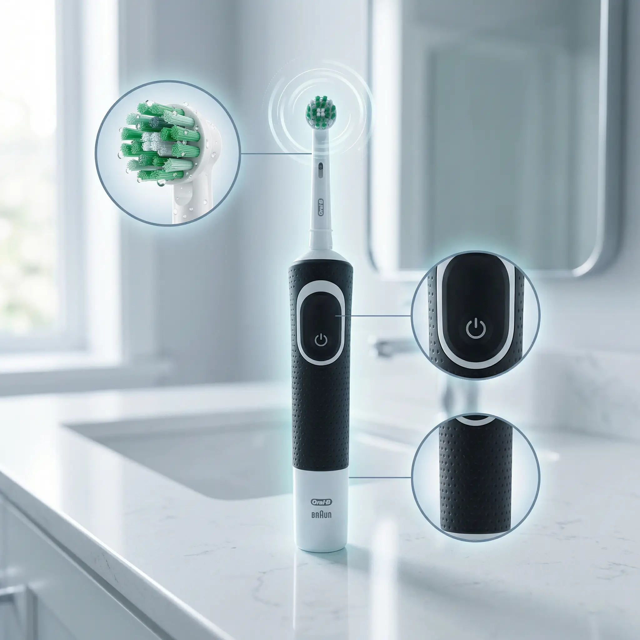 Oral-B D100 Vitality Cross Action Electric Toothbrush - image 1 of 1