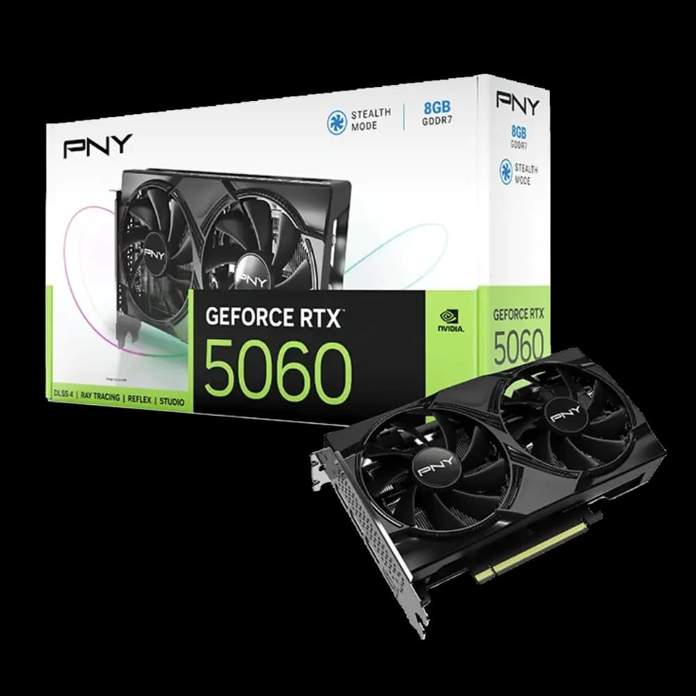 PNY Nvidia GeForce RTX 5060 8GB Dual Fan Graphics Card - image 1 of 1