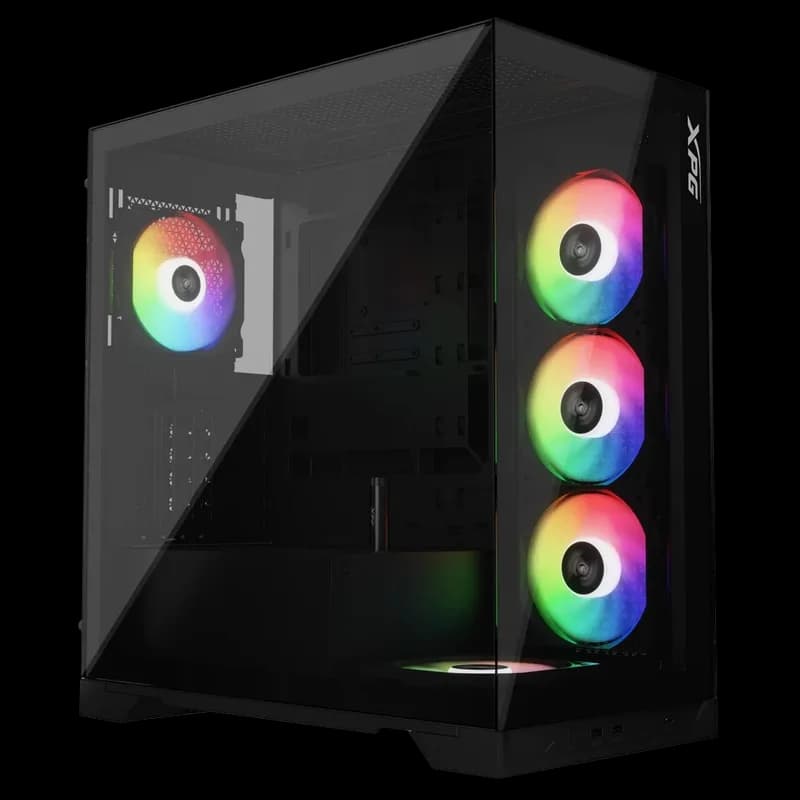 XPG Invader X Mid-Tower ATX PC Case - Black - image 1 of 1