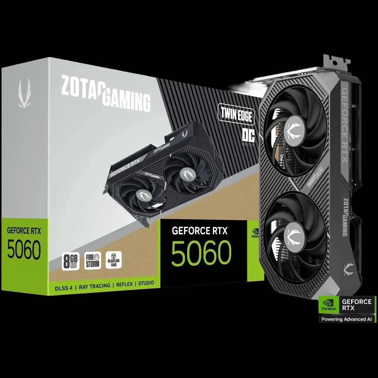 Zotac Gaming GeForce RTX 5060 Twin Edge 8GB Graphic Card - image 1 of 1